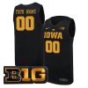 Custom Iowa Hawkeyes Basketball Black Jersey - All Stitched