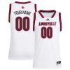 Custom Louisville Cardinals Basketball White Retro Jersey - All Stitched