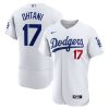 Shohei Ohtani LA Dodgers White Limited Stitched Jersey
