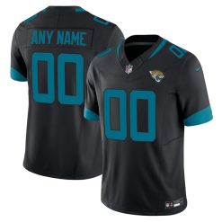 Custom Jacksonville Jaguars Black Vapor F.U.S.E Limited Jersey - All Stitched