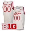 Custom Wisconsin Badgers Basketball 2020-2021 White Jersey - All Stitched