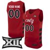 Custom Cincinnati Bearcats Basketball Red Game Jersey - All Stitched