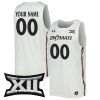 Custom Cincinnati Bearcats Basketball White Game Jersey - All Stitched