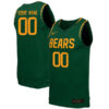 Custom Baylor Bears Basketball Green Jersey - All Stitched