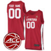 Custom Stanford Cardinal Basketball Cardinal Jersey - All Stitched