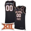 Custom Oklahoma State Cowboys Basketball Black Throwback Jersey - All Stitched