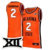 Cade Cunningham Oklahoma State Cowboys Basketball Orange Game Jersey - All Stitched
