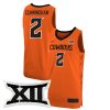 Cade Cunningham Oklahoma State Cowboys Basketball Orange Jersey - All Stitched