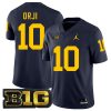 Alex Orji Michigan Wolverines Football Navy Home Jersey - All Stitched