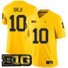 Alex Orji Michigan Wolverines Football All Maize Jersey - All Stitched