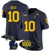 Alex Orji Michigan Wolverines Football Navy Vapor F.U.S.E Limited Jersey - All Stitched