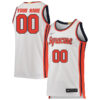 Custom Syracuse Orange Basketball White Retro Jersey - All Stitched