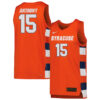 Carmelo Anthony Syracuse Orange Orange Game Jersey - All Stitched