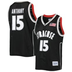 Carmelo Anthony Syracuse Orange Basketball Black Alumni Commemorative Jersey - All Stitched