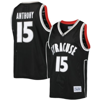 Carmelo Anthony Syracuse Orange Black Alumni Commemorative Jersey - All Stitched