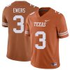 Quinn Ewers Texas Longhorns Football Orange Home Game Jersey - All Stitched