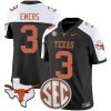 Quinn Ewers Texas Longhorns Football Alternate Black Vapor F.U.S.E Limited Jersey - All Stitched w/ SEC Patch