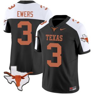 Quinn Ewers Texas Longhorns Football Alternate Black Vapor F.U.S.E Limited Jersey - All Stitched