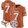Isaiah Bond Texas Longhorns Football Orange Vapor F.U.S.E Limited Jersey - All Stitched w/ SEC Patch