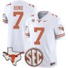 Isaiah Bond Texas Longhorns Football White Vapor F.U.S.E Limited Jersey - All Stitched w/ SEC Patch