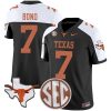 Isaiah Bond Texas Longhorns Football Alternate Black Vapor F.U.S.E Limited Jersey - All Stitched w/ SEC Patch