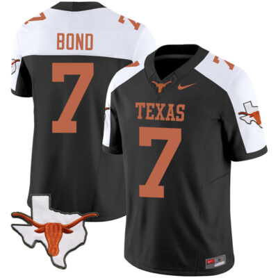 Isaiah Bond Texas Longhorns Football Alternate Black Vapor F.U.S.E Limited Jersey - All Stitched