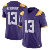 Garrett Nussmeier LSU Tigers Football Purple Vapor F.U.S.E Limited Jersey - All Stitched