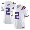 Kyren Lacy LSU Tigers Football White Vapor F.U.S.E Limited Jersey - All Stitched
