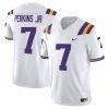 Harold Perkins Jr LSU Tigers Football White Vapor F.U.S.E Limited Jersey - All Stitched