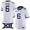 Garrett Greene West Virginia Mountaineers Football White Alumni Jersey w/ XII Patch - All Stitched