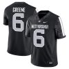 Garrett Greene West Virginia Mountaineers Football Black Game Jersey - All Stitched