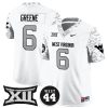 Garrett Greene West Virginia Mountaineers Football White Vapor F.U.S.E Limited Jersey w/ XII Patch - All Stitched
