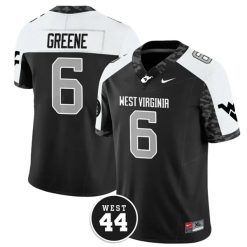 Garrett Greene West Virginia Mountaineers Football Alternate Black Vapor F.U.S.E Limited Jersey - All Stitched