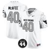 Pat McAfee West Virginia Mountaineers Football White Vapor F.U.S.E Limited Jersey - All Stitched