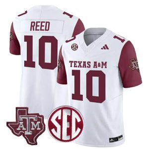 Marcel Reed Texas A&M Aggies Football Alternate Black Jersey - All Stitched