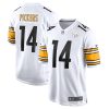 George Pickens Pittsburgh Steelers White Game Jersey - All Stitched