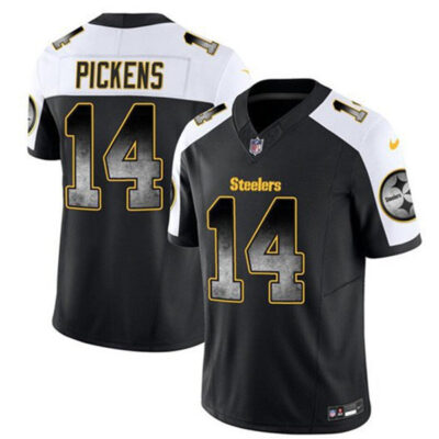 George Pickens Pittsburgh Steelers Black Arch Smoke Vapor F.U.S.E Limited Jersey - All Stitched