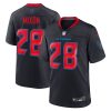 Joe Mixon Houston Texans Navy 2nd Game Jersey - All Stitched