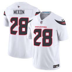 Joe Mixon Houston Texans White Vapor F.U.S.E Limited Jersey - All Stitched