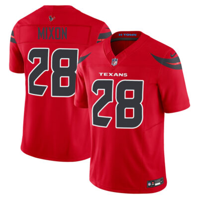 Joe Mixon Houston Texans Red Vapor F.U.S.E Limited Jersey - All Stitched