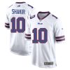 Khalil Shakir Buffalo Bills White Game Jersey - All Stitched