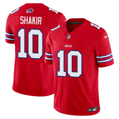 Khalil Shakir Buffalo Bills Red Vapor F.U.S.E Limited Jersey - All Stitched