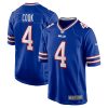 James Cook Buffalo Bills Royal Game Jersey - All Stitched