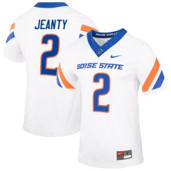 Ashton Jeanty Boise State Broncos Football White Untouchable Jersey - All Stitched