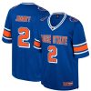 Ashton Jeanty Boise State Broncos Football Royal Colosseum Retro Jersey Jersey - All Stitched