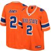 Ashton Jeanty Boise State Broncos Football Orange Colosseum Retro Jersey Jersey - All Stitched