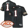 Cam Ward Miami Hurricanes Football Black Alternate Jersey - All Stitched