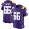 Will Campbell LSU Tigers Football Purple Home Jersey - All Stitched