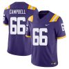Will Campbell LSU Tigers Football Purple Vapor F.U.S.E Limited Jersey - All Stitched