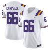 Will Campbell LSU Tigers Football White Vapor F.U.S.E Limited Jersey - All Stitched